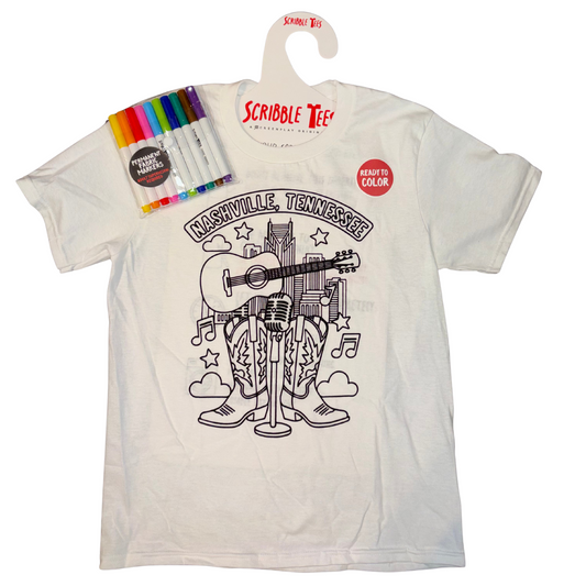 "Scribble Tees" Nashville T-Shirt