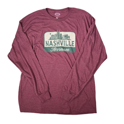 Nashville Tennessee Skyline Long Sleeve Shirt