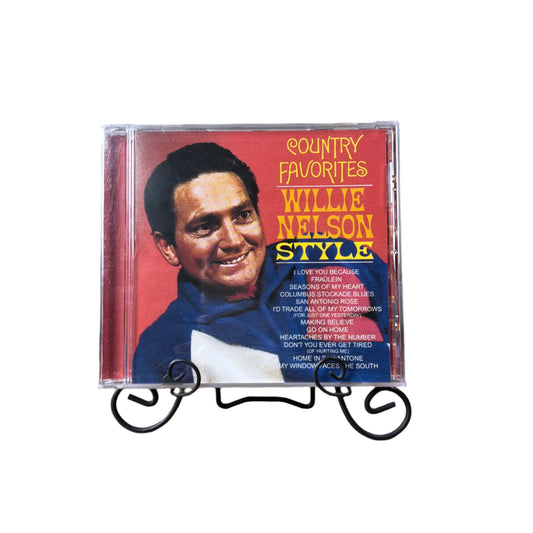 Willie Nelson "Country Favorites, Willie Nelson Style" CD