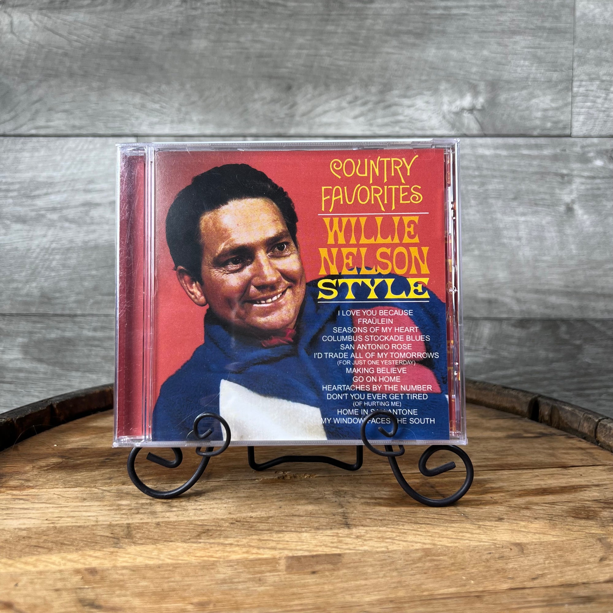 Willie Nelson "Country Favorites, Willie Nelson Style" CD