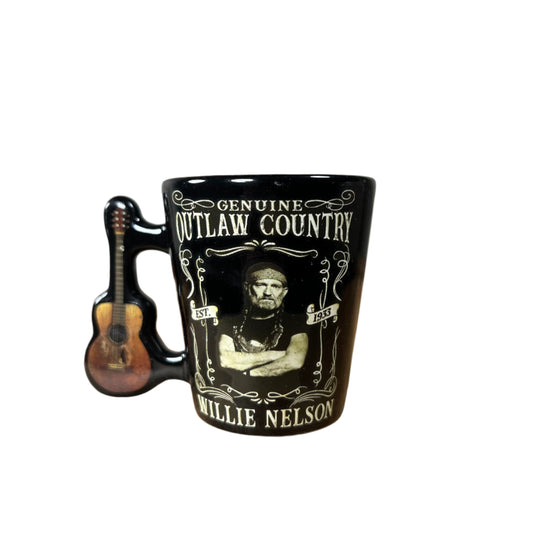 Willie Nelson "Outlaw Country" Shot Glass