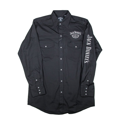 Jack Daniels Black Western Rodeo Shirt - X-Large Jack Daniels Black Western Rodeo Shirt - X-Large