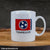Tennessee Tri-Star State Flag Mug
