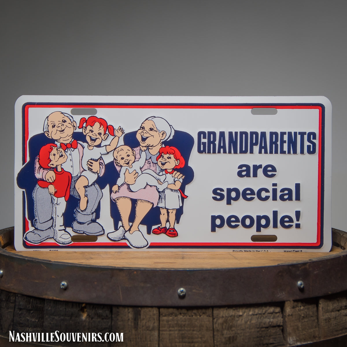 Grandparents are Special People License Plate