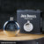 Round Jack Daniels Old No. 7 Brand Pewter Flask