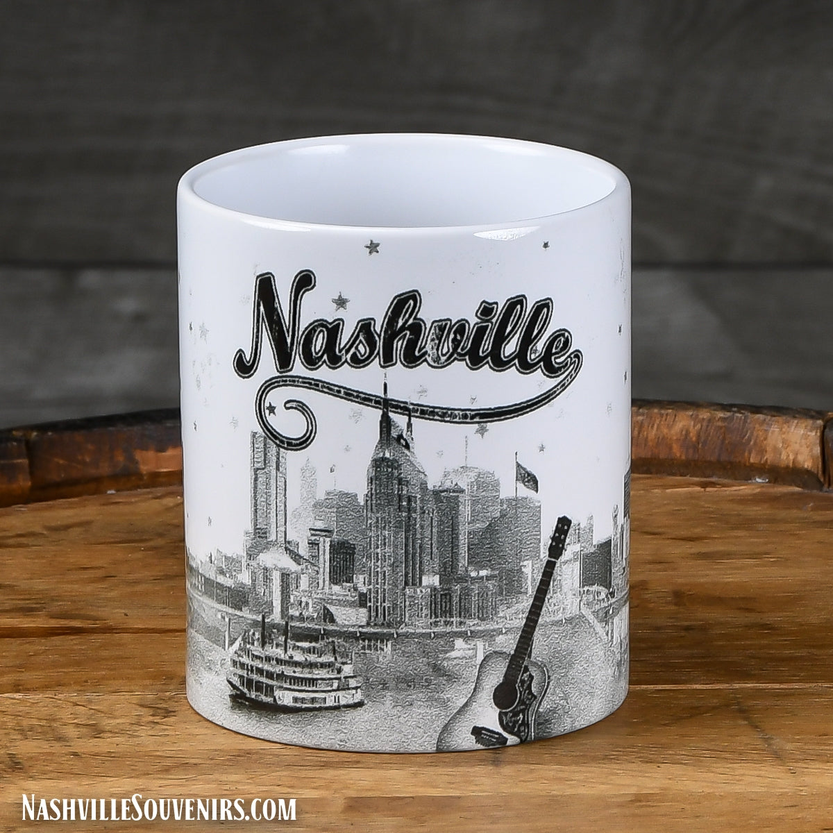 Nashville Mug with Downtown Scenery