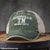 Washed Green Nashville TN Music City Hat