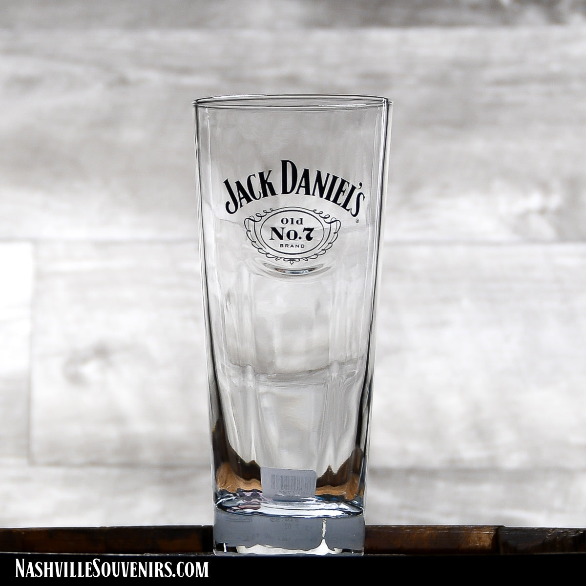 Officially licensed Jack Daniels Event Tall Rocks Glass with Swing Logo. FREE SHIPPING on all US orders over $75!