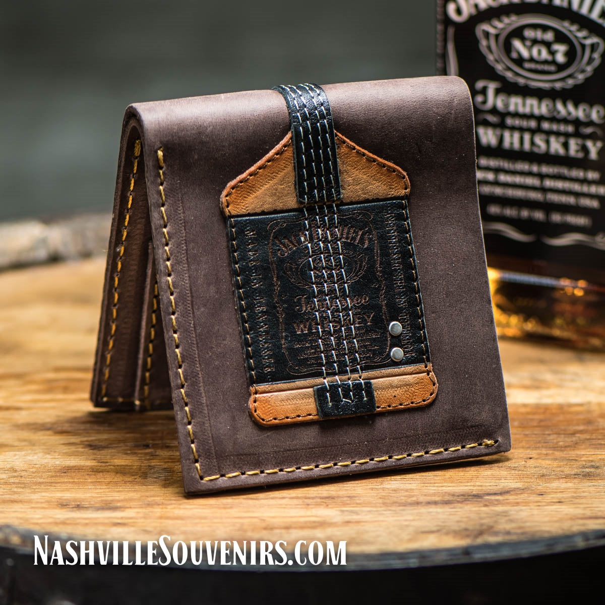 Handmade Jack Daniels Wallet