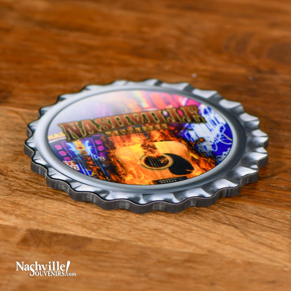 Nashville Bottle Cap Magnet
