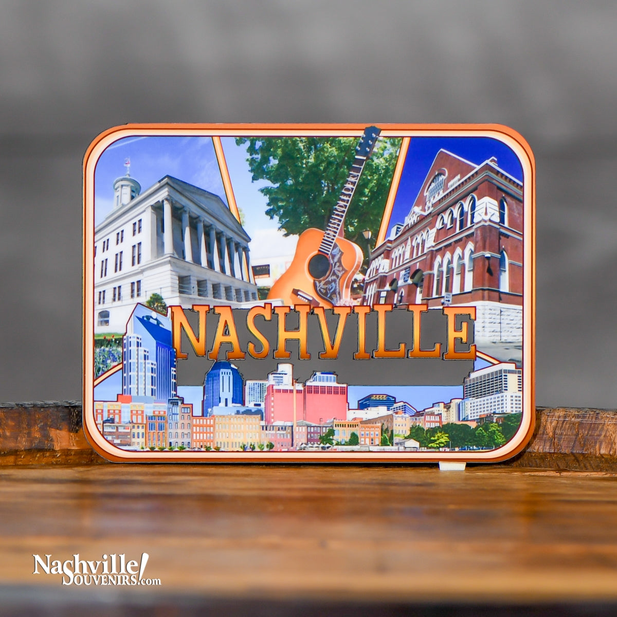 Cutout Nashville Scenes Magnet