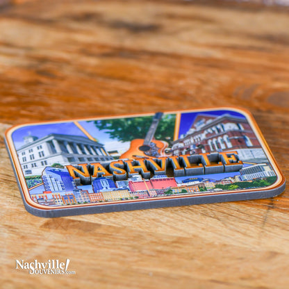 Cutout Nashville Scenes Magnet