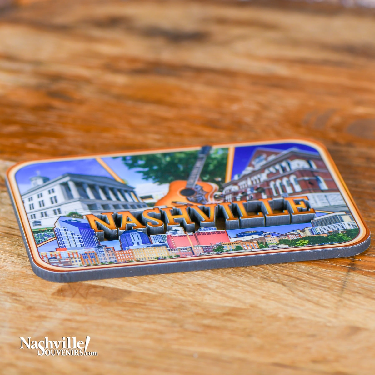 Cutout Nashville Scenes Magnet | NashvilleSouvenirs.com