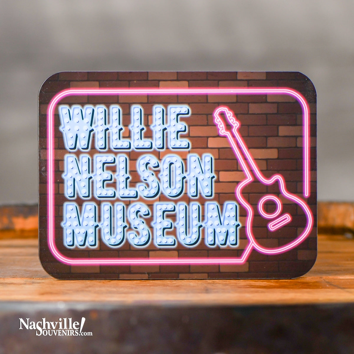 Willie Nelson Museum Magnet