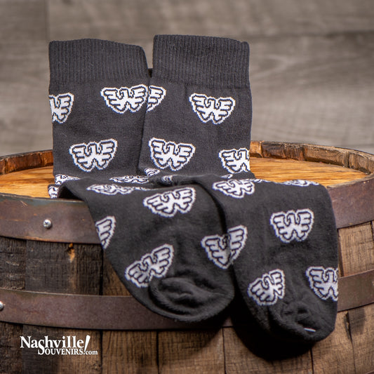 Waylon Jennings "Flying W" Socks