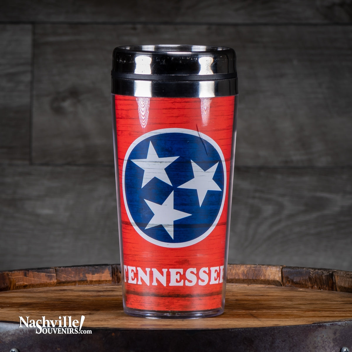 Tennessee Tri-Star Travel Mug