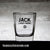 Officially licensed Jack Daniels "Jack Lives Here" Rocks Glass. This DOF glass stands 4" high and holds 14 ounces of that great Tennessee whiskey.