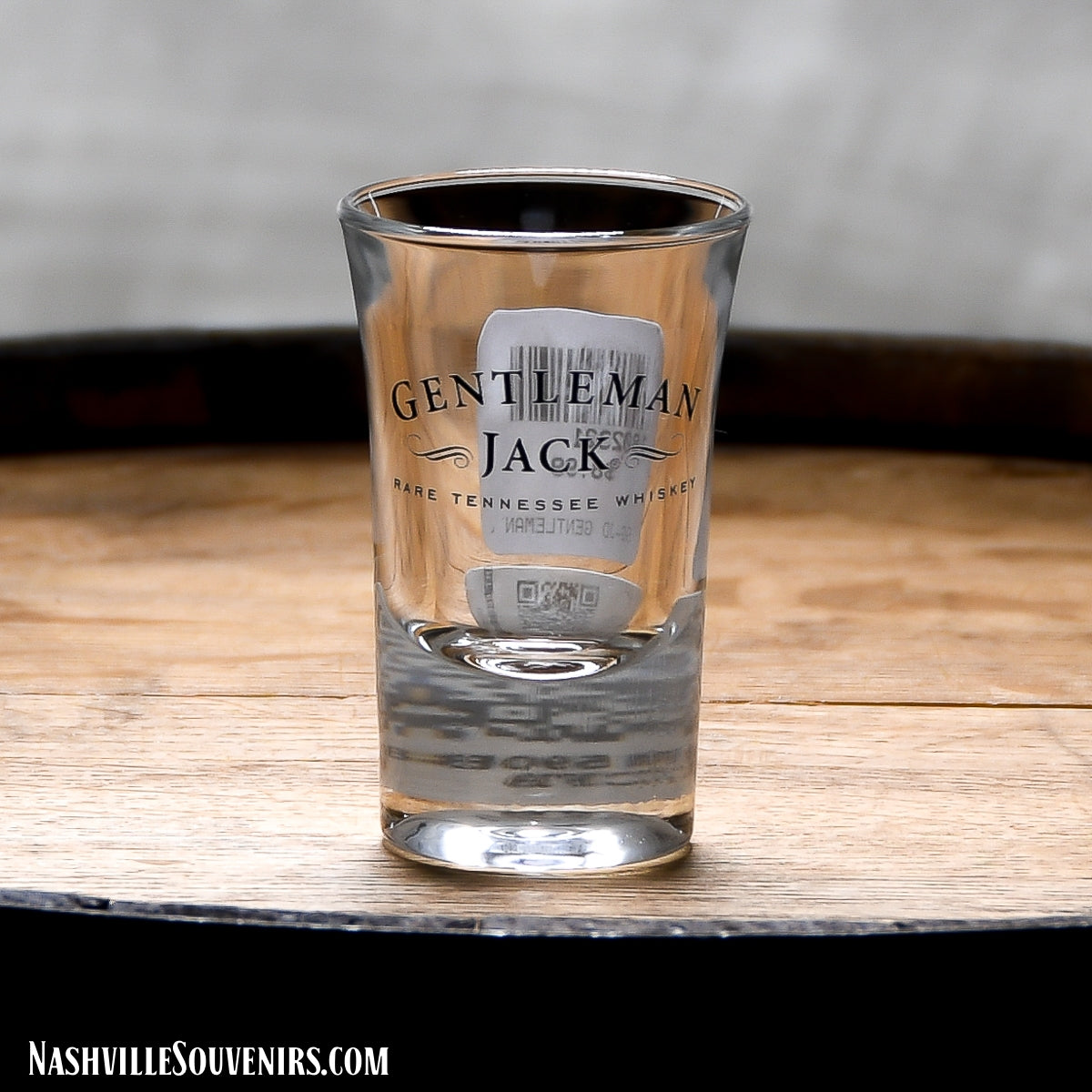 Officially licensed Jack Daniels Gentlemen Jack Shot Glass. FREE SHIPPING on all US orders over $75!