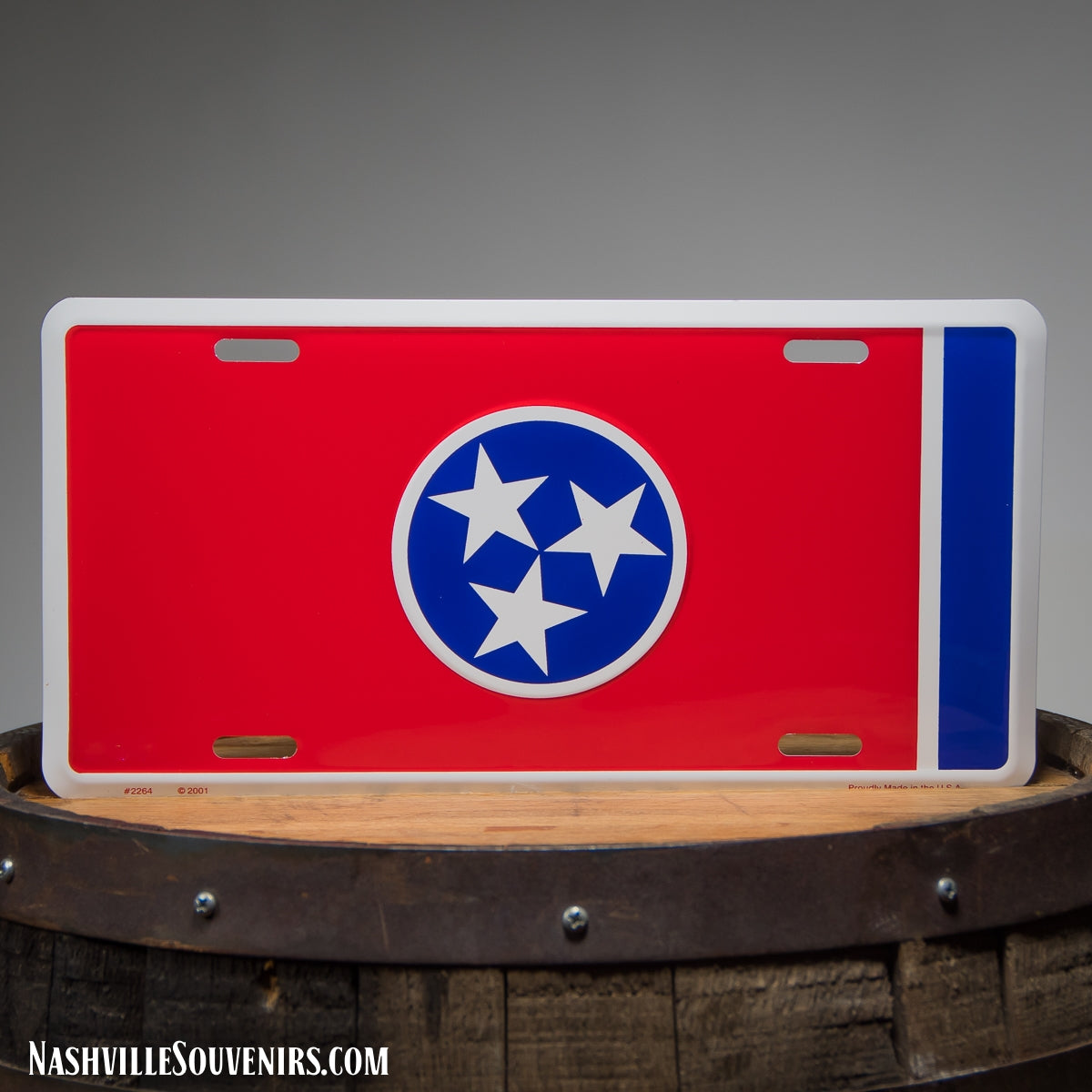 Tennessee Tri Star License Plate