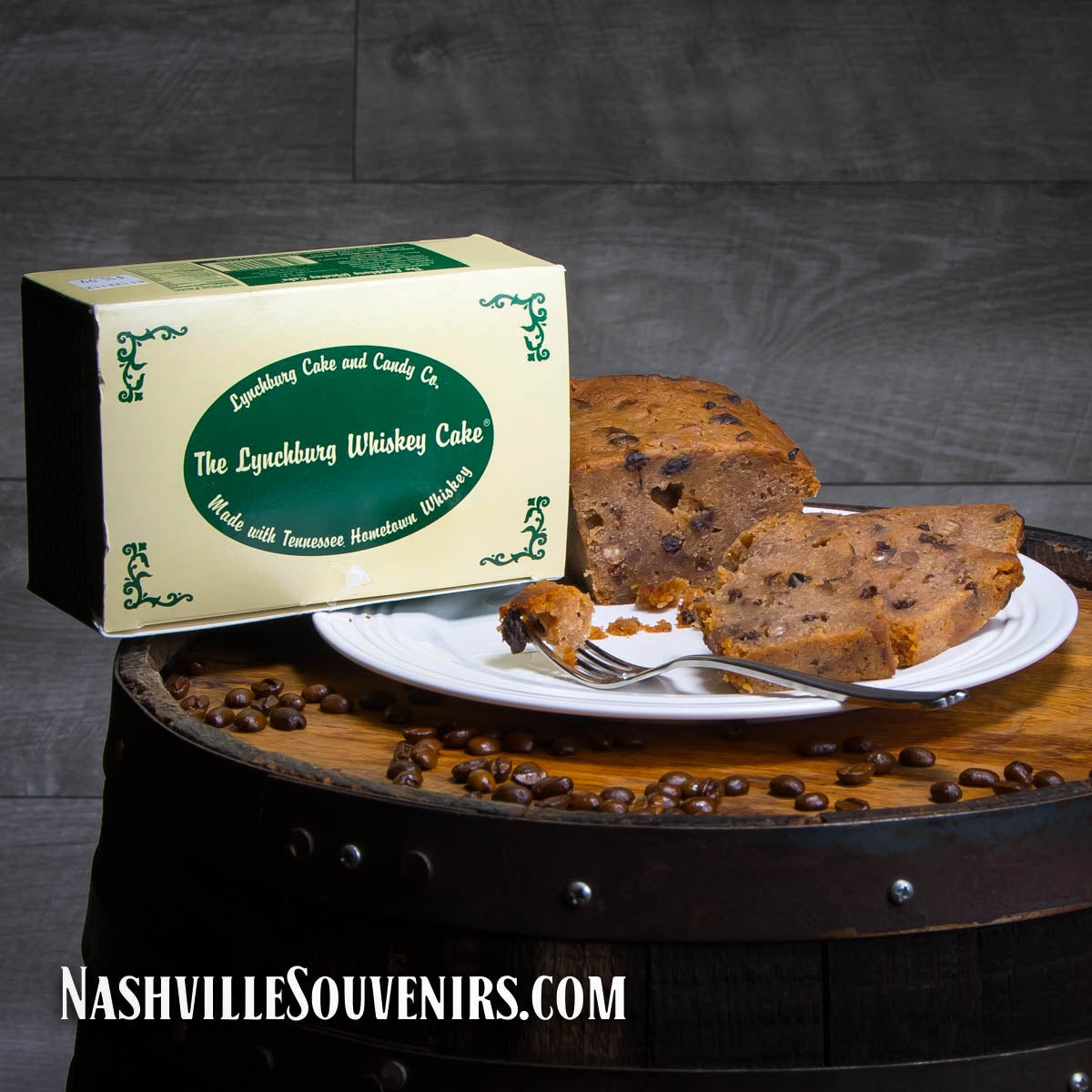 Awesome taste - Tennessee made Jack Daniel's  Lynchburg Whiskey Cake. Locally made from a 150 year  old family recipe - FREE SHIPPING on all US orders over $75!