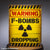 WARNING F Bombs Dropping Tin Sign