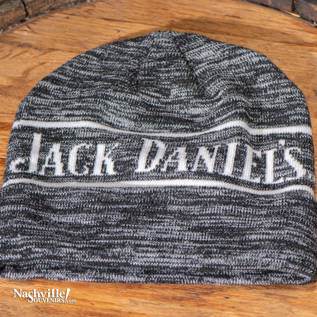 Who said Jack doesn't know millennial fashion? Prove it wearing this Jack Daniel's Beanie Hat. Keep those ears nice and warm in this acrylic JD beanie cap.