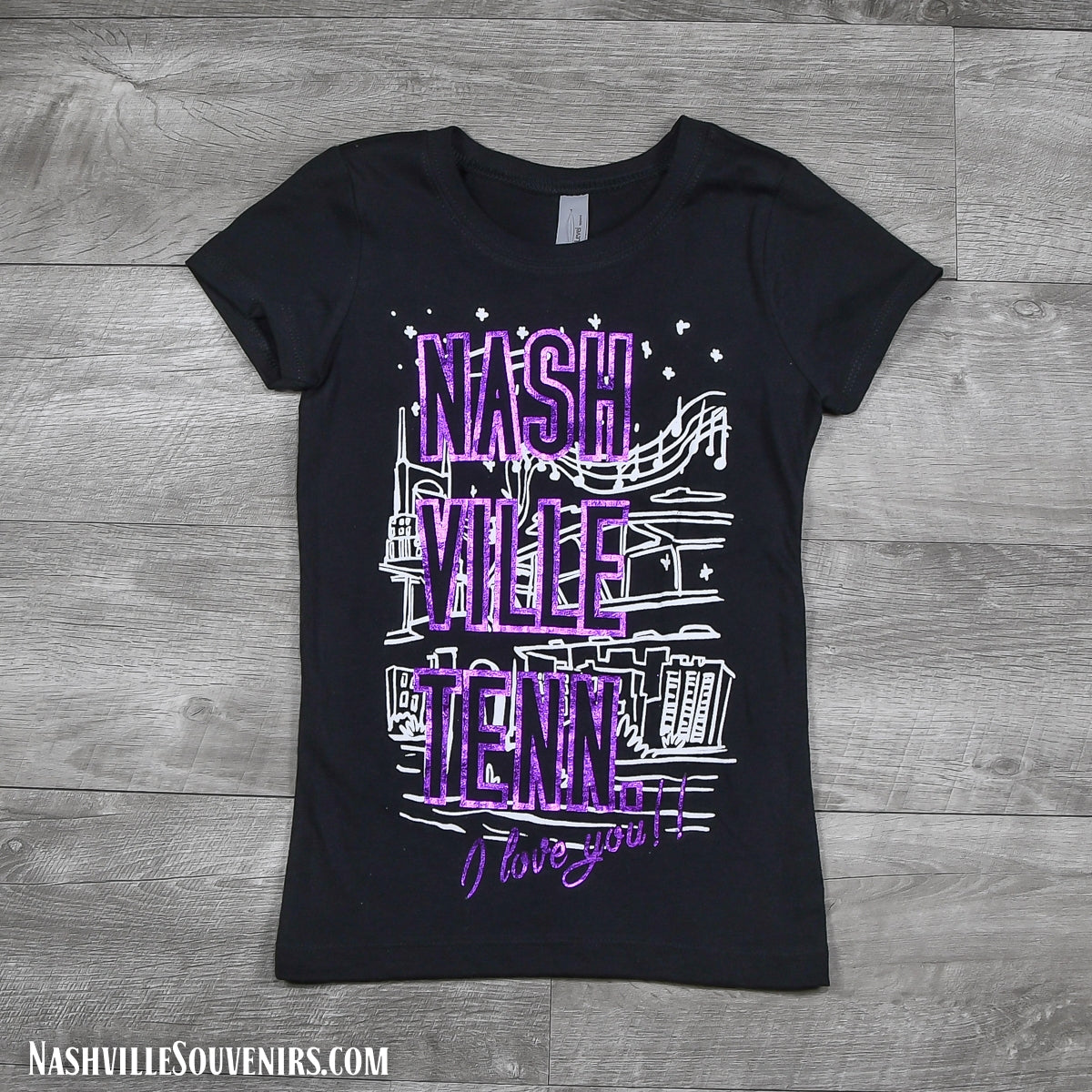 Nashville TENN I Love You Youth T-Shirt