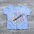 Nashville Toddler Guitar and Flowers T-Shirt