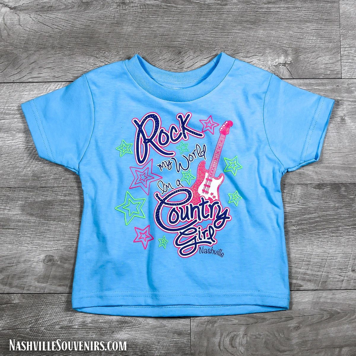 Rock My World Nashville Toddlers T-Shirt