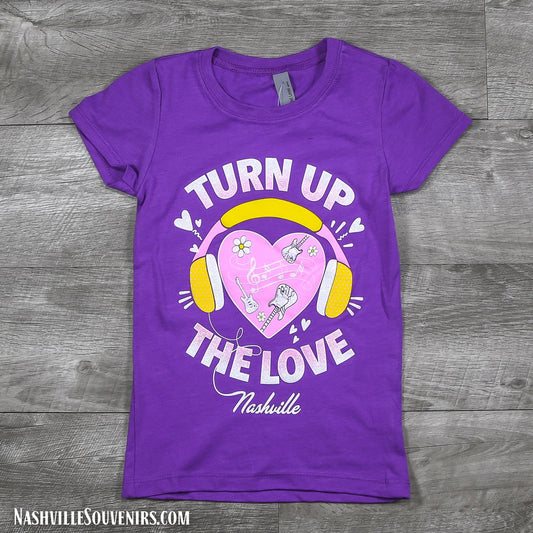 Turn Up The Love Nashville Youth T-Shirt