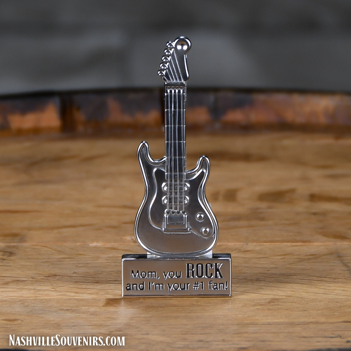 Mom you ROCK and I'm your #1 Fan! Standup Miniature Guitar