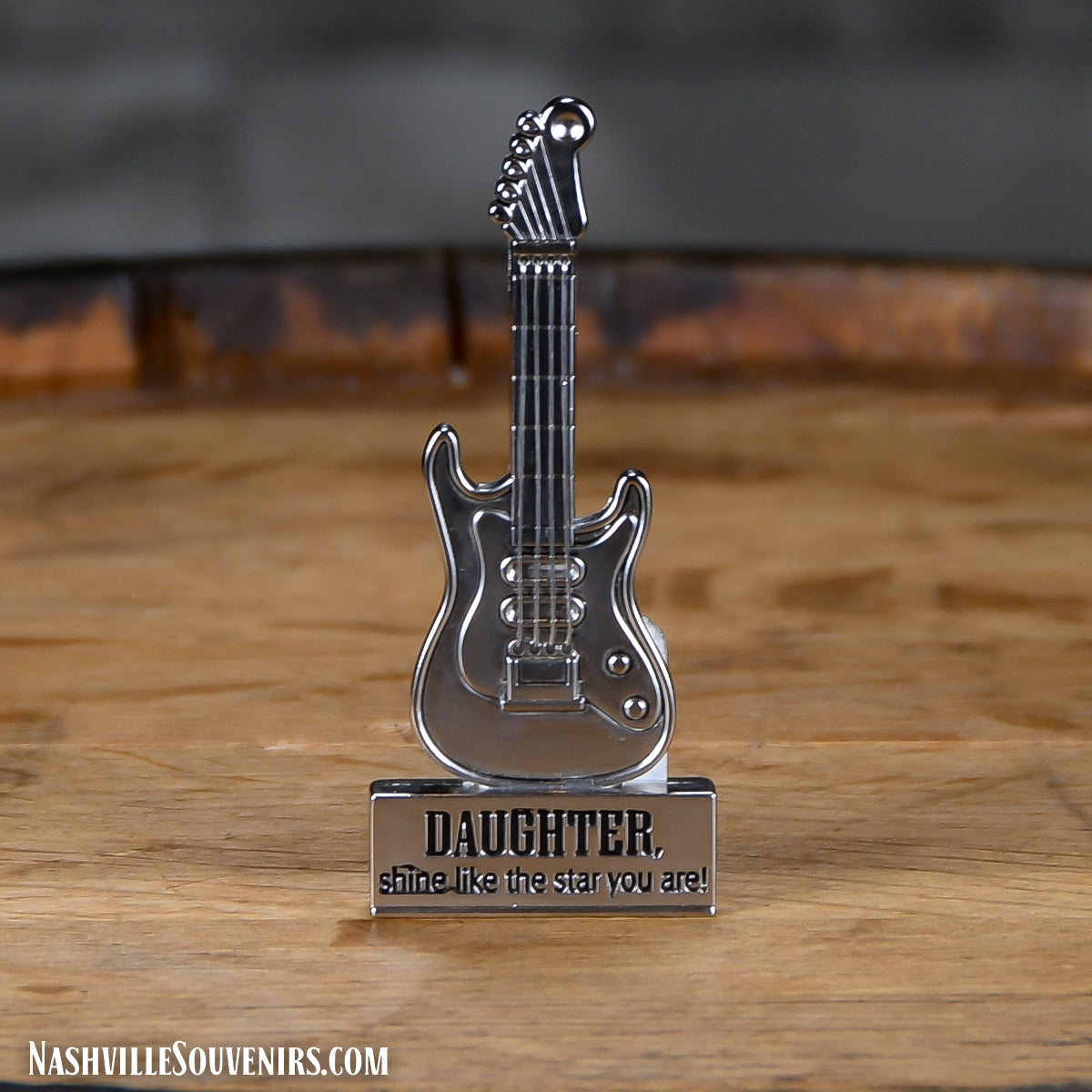 DAUGHTER Shine Like the Star You Are! Standup Miniature Guitar