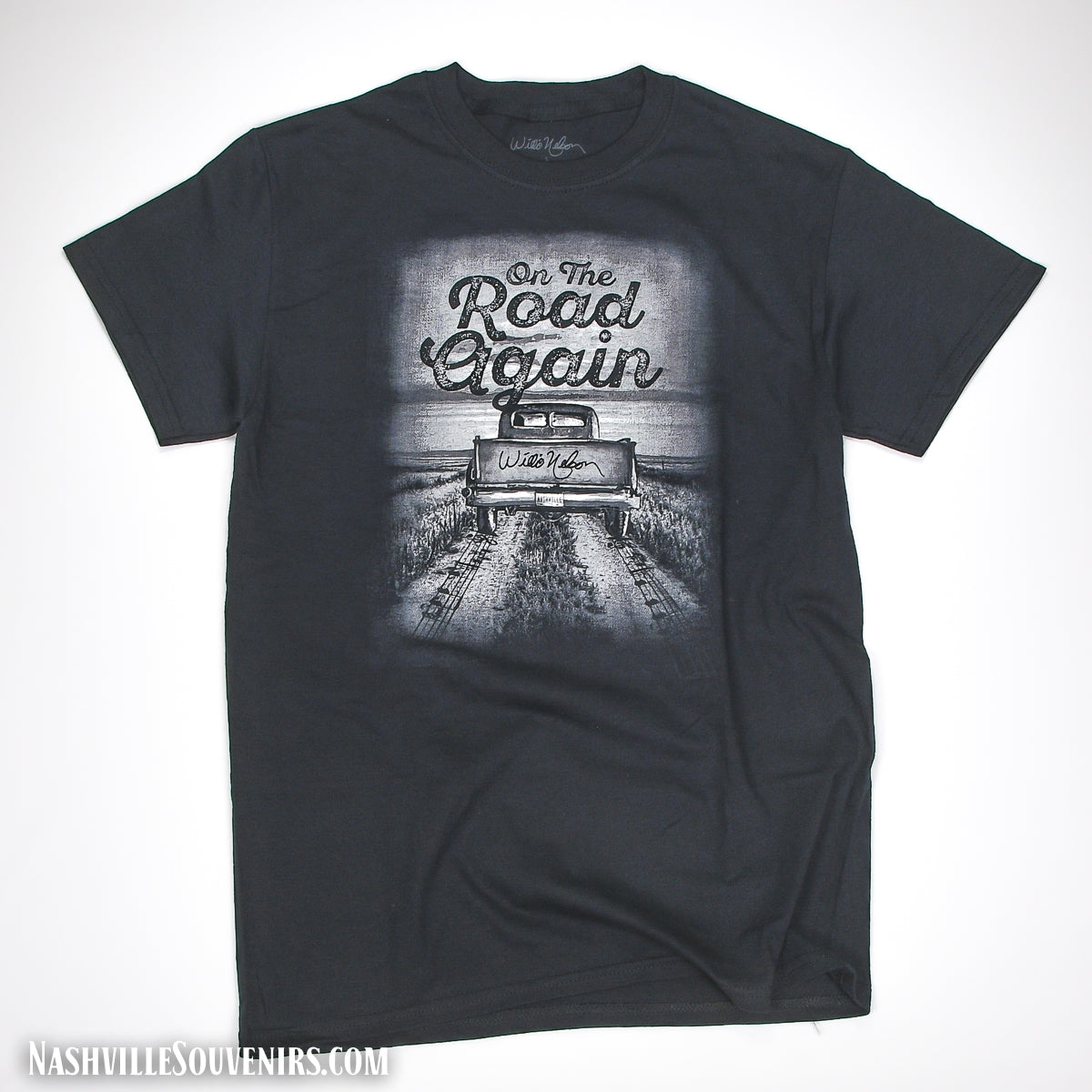 "On the Road Again" Willie Nelson Tee