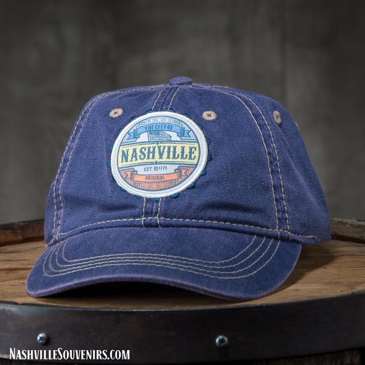 The City of Nashville EST 1779 Original Denim hat