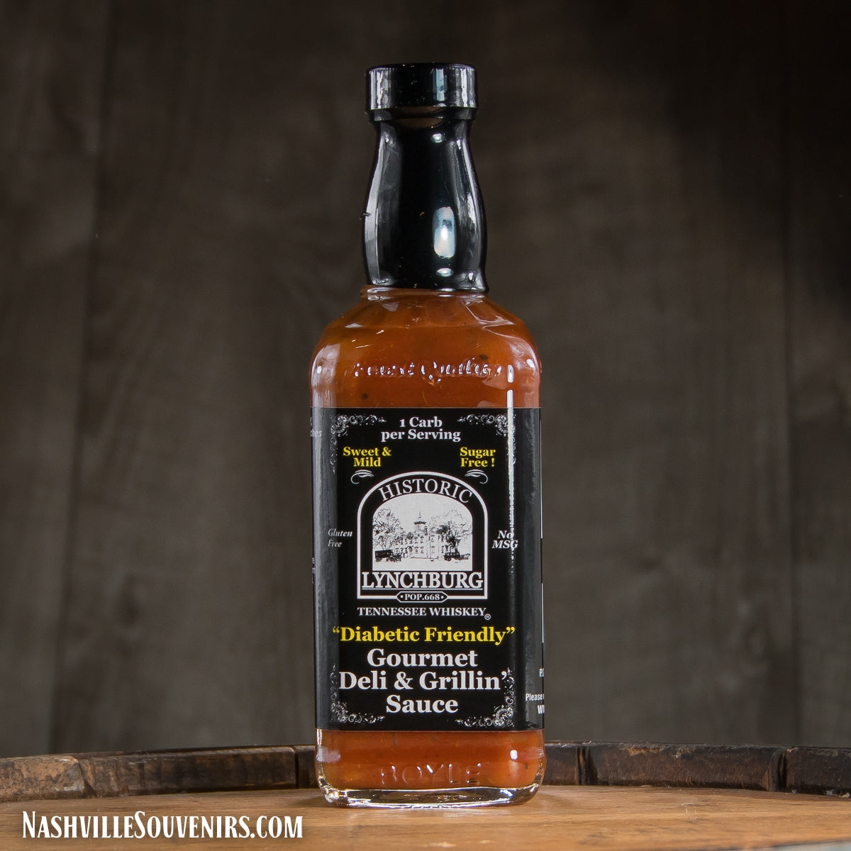 Buy Historic Lynchburg Diabetic Deli and Grillin' mild sauce and the full line of Historic Lynchburg Tennessee Whiskey products.  FREE SHIPPING on all US orders over $75!