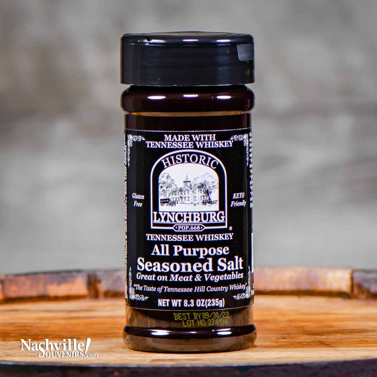 Historic Lynchburg Seasoned Salt | NashvilleSouvenirs.com