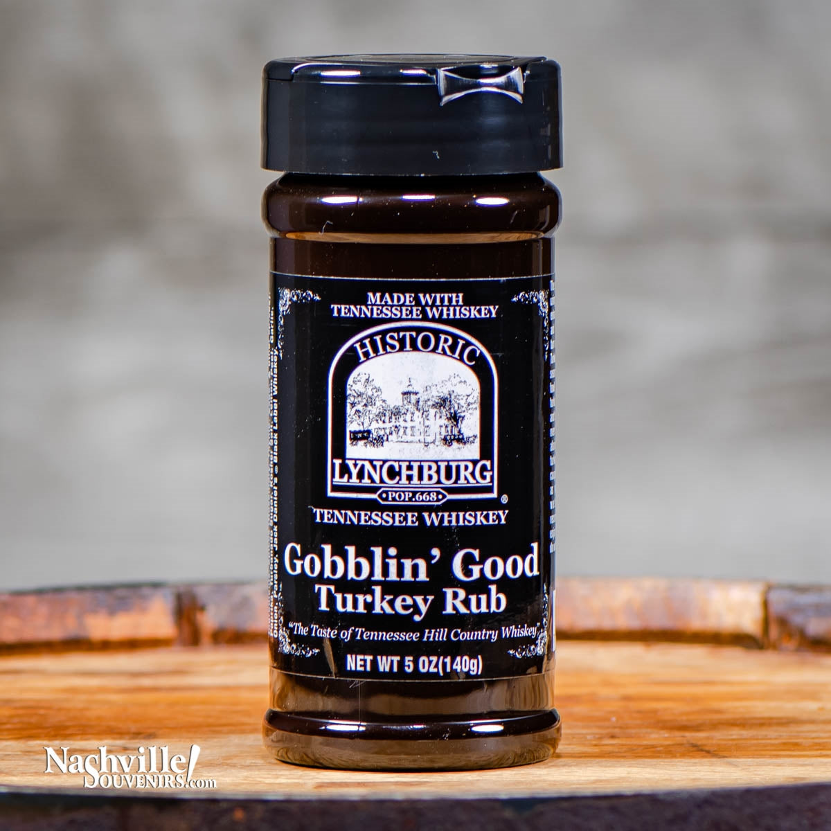 Buy Historic Lynchburg Gobblin Good Turkey Rub containing real Jack Daniels Tennessee whiskey . FREE SHIPPING on all US orders over $75!