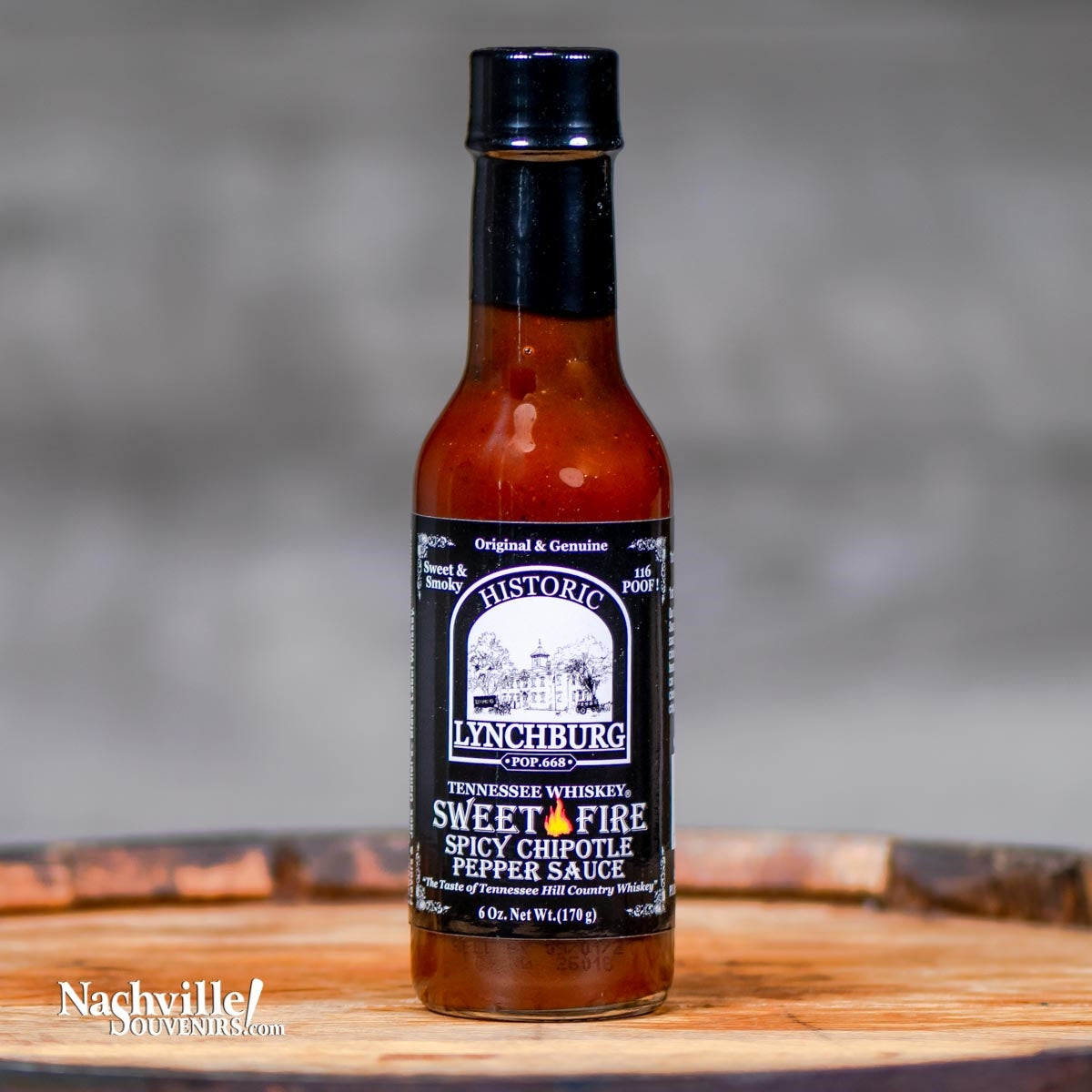 Wow! This Historic Lynchburg Sweet Chipotle Hot Sauce is the real thing made in the hills of Tennessee.  FREE SHIPPING on all US orders over $75!