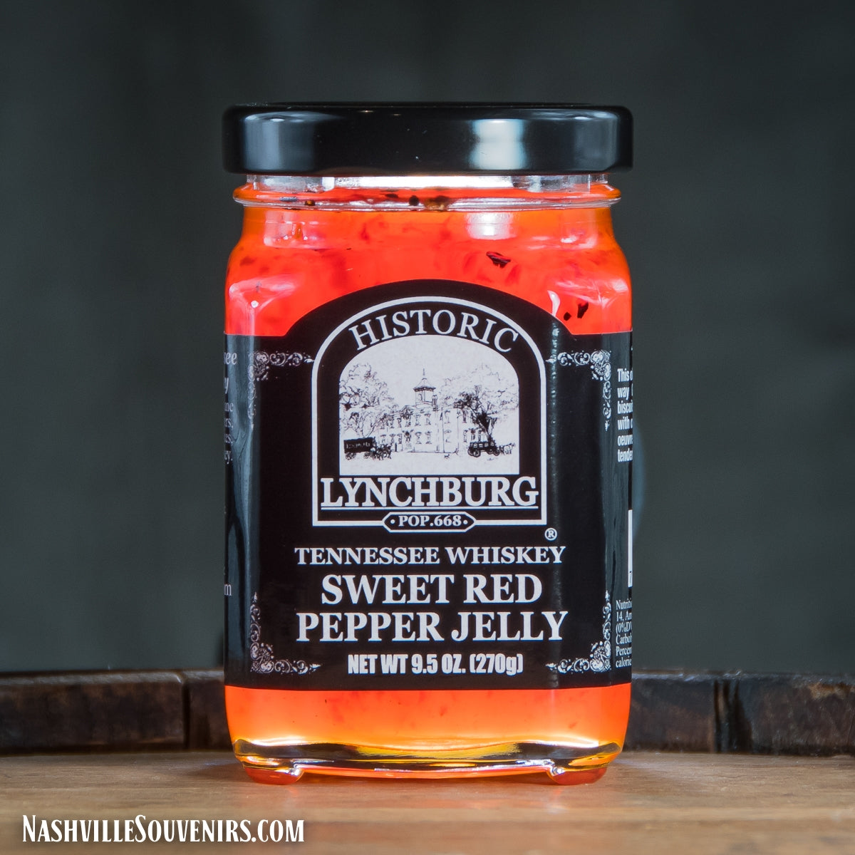What's the secret sauce in this red pepper jelly? Real Tennessee Jack Daniels Whiskey of course! FREE SHIPPING on all US orders over $75!