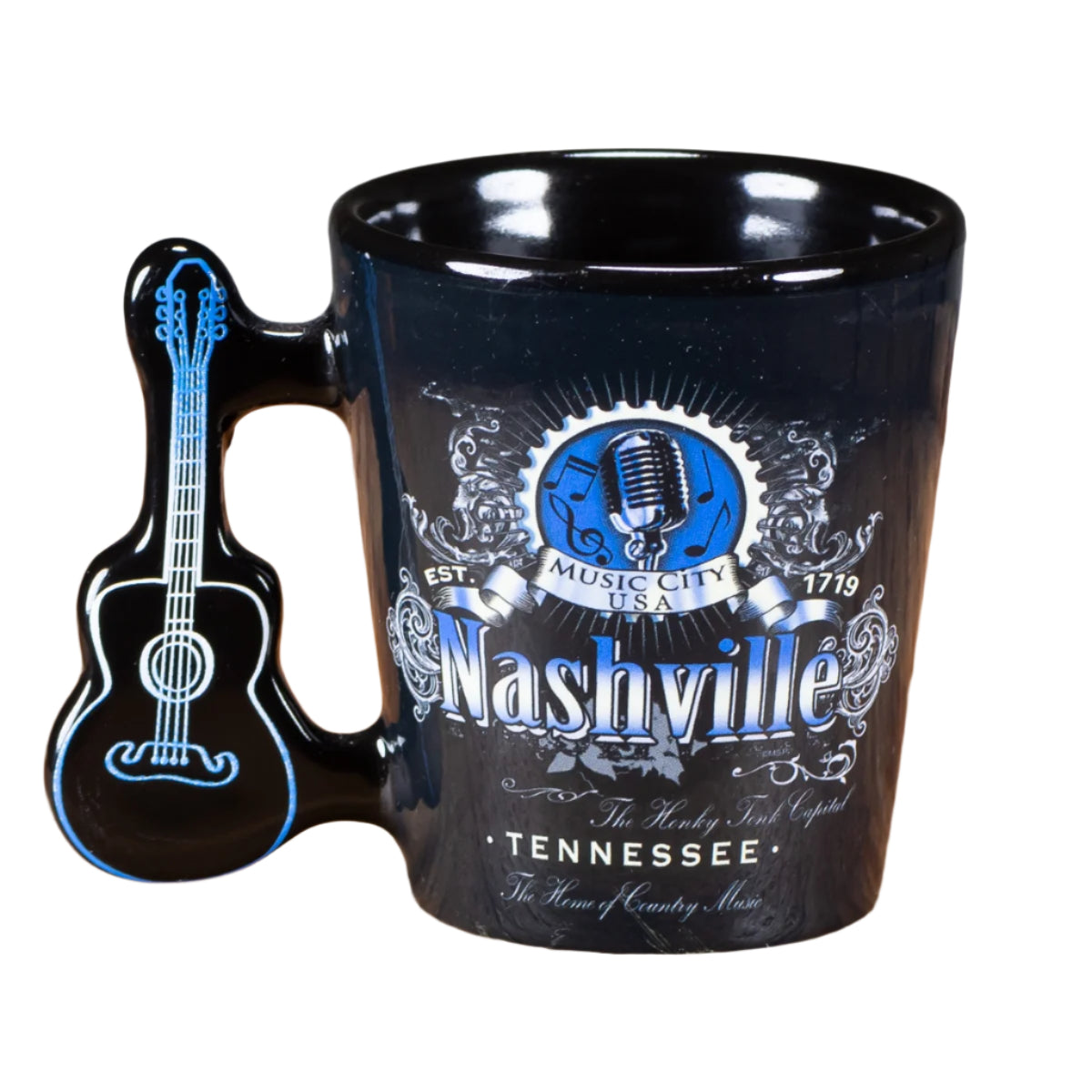 Nashville Guitar Handle Shot Glass