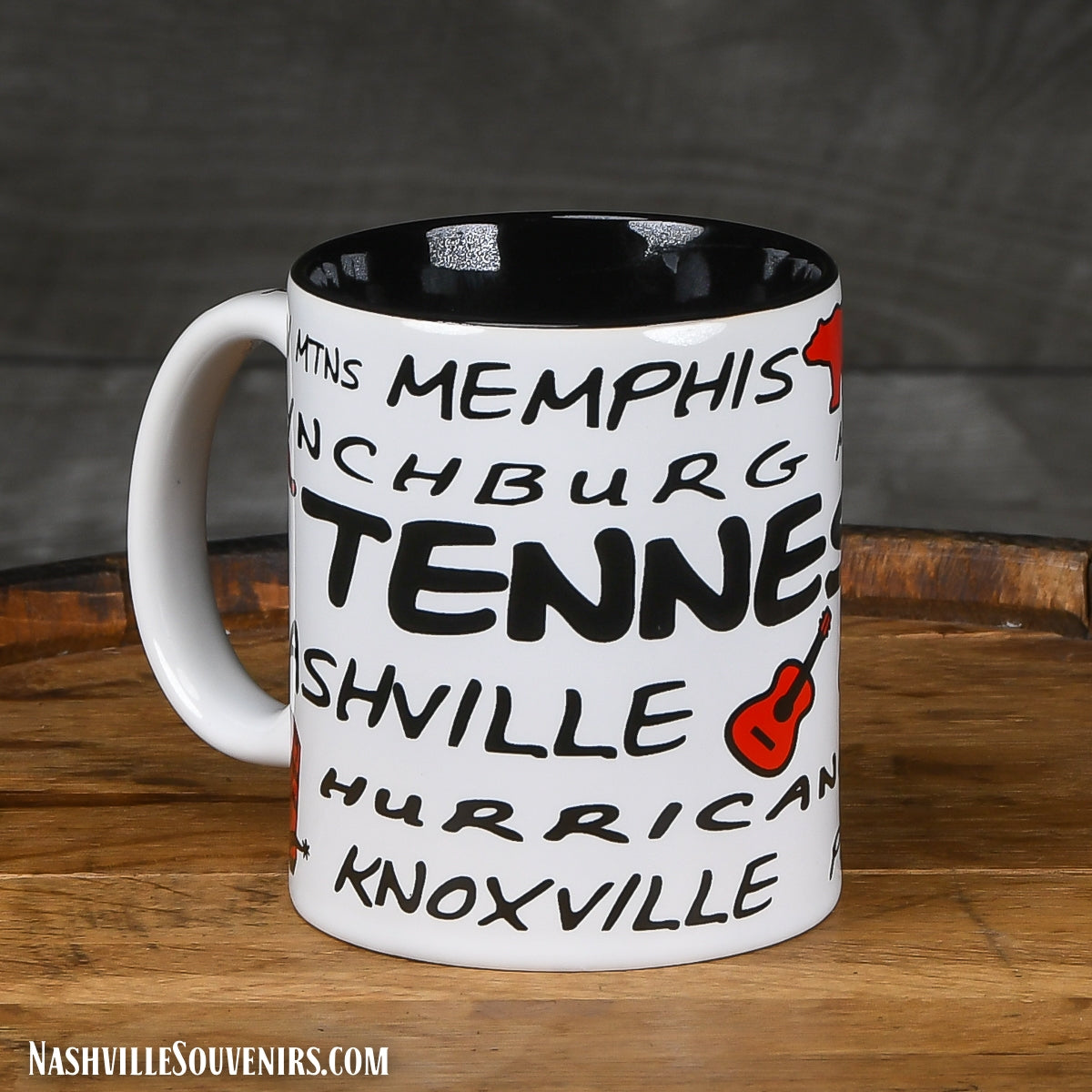 Tennessee Cities Mug