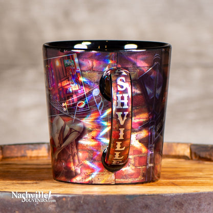 Multi Color Music City Mug