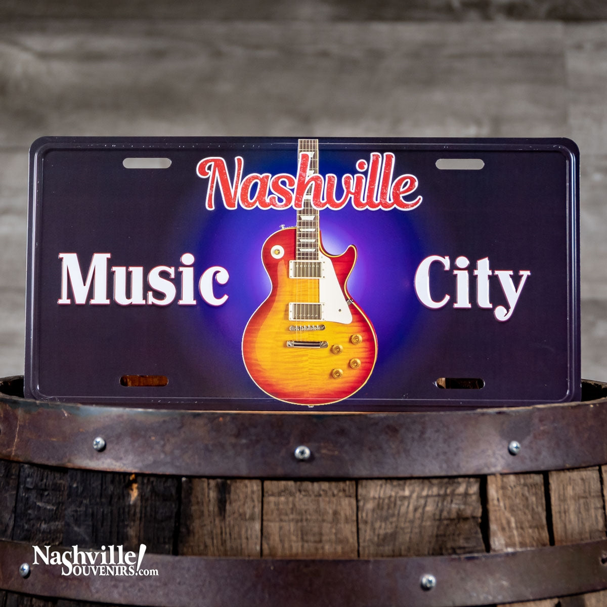 Nashville Music City License Plate