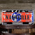 Nashville Honky Tonk License Plate