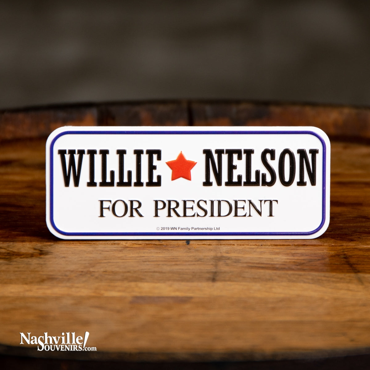 Willie Nelson for President Magnet