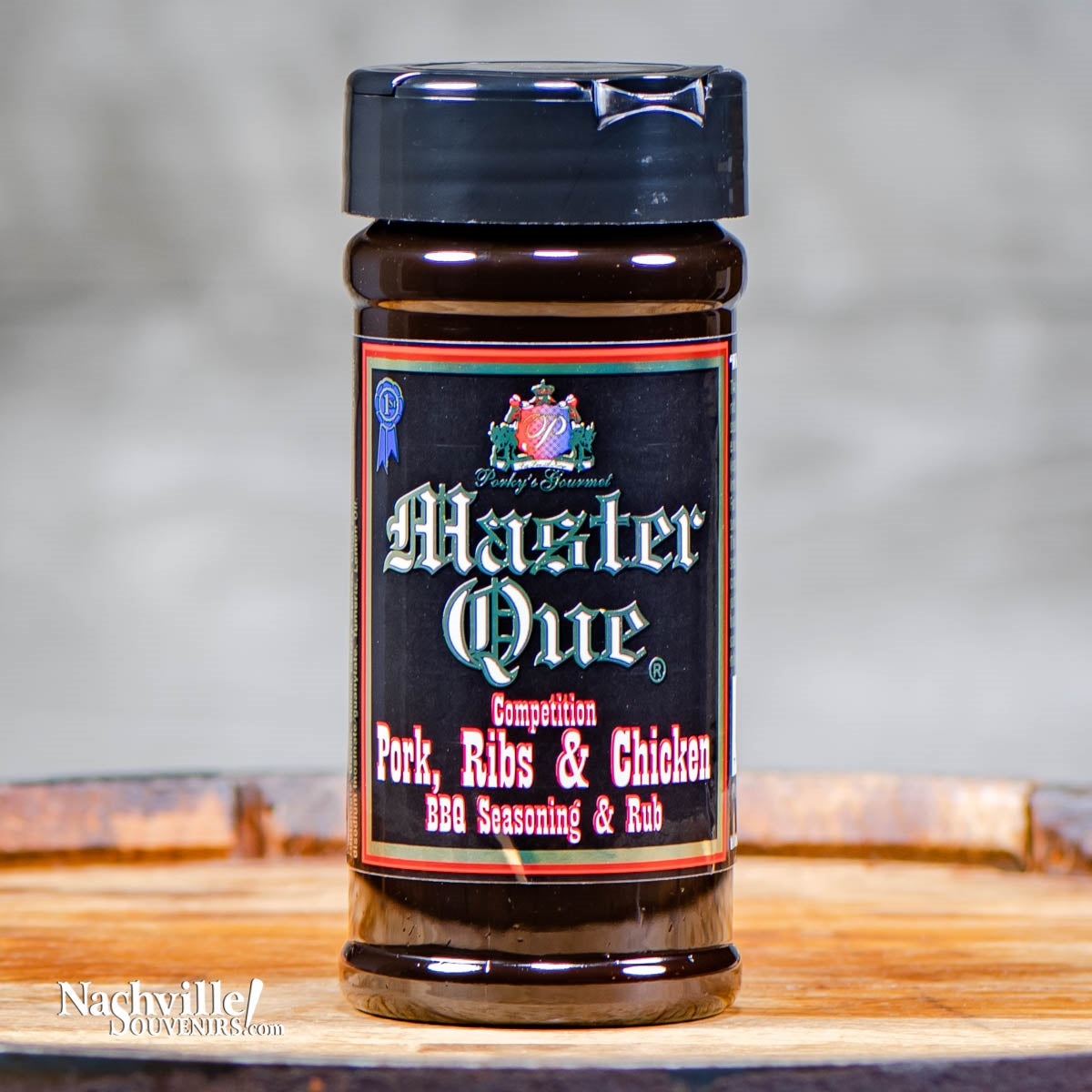 Buy Master Que BBQ Seasoning and Rub containing real Jack Daniels Tennessee whiskey. FREE SHIPPING on all US orders over $75!