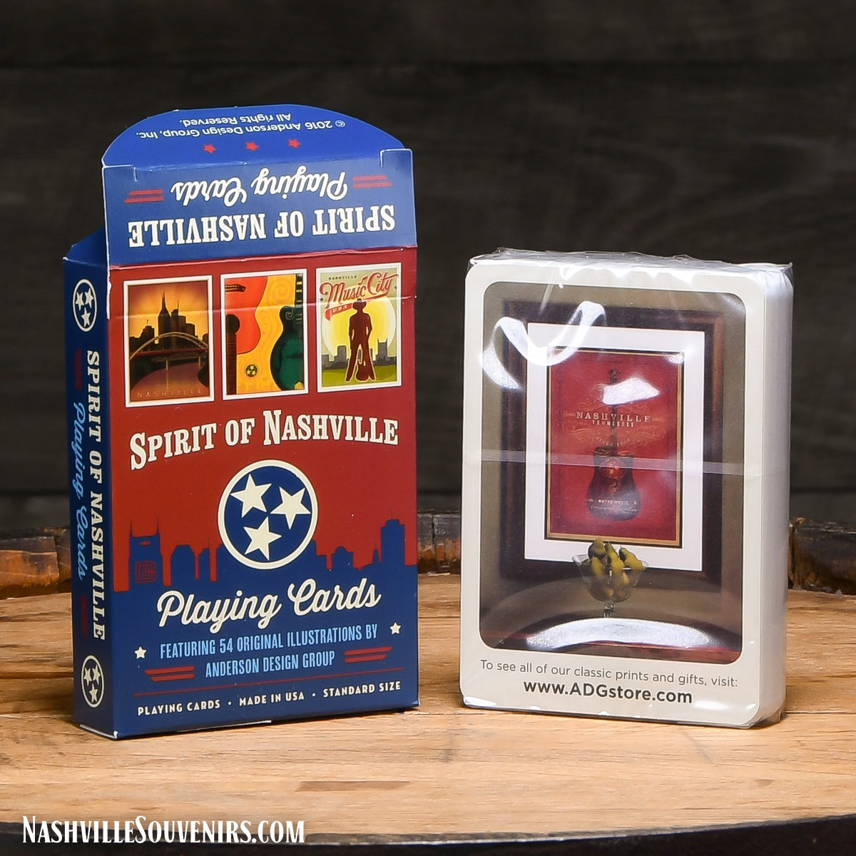 Spirit of Nashville Playing Cards