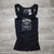 Officially licensed Women's Jack Daniels Old No.7 Label Ribbed Tank Top in black. Get yours today with FREE SHIPPING on all US orders over $75!