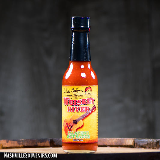 Willie Nelson Hot Sauce in Jalapeno Flavor.