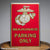 Marines Parking Only Novelty Tin Sign